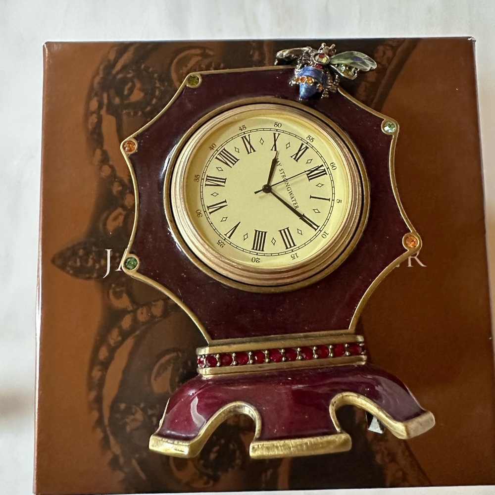 Jay Strongwater clock